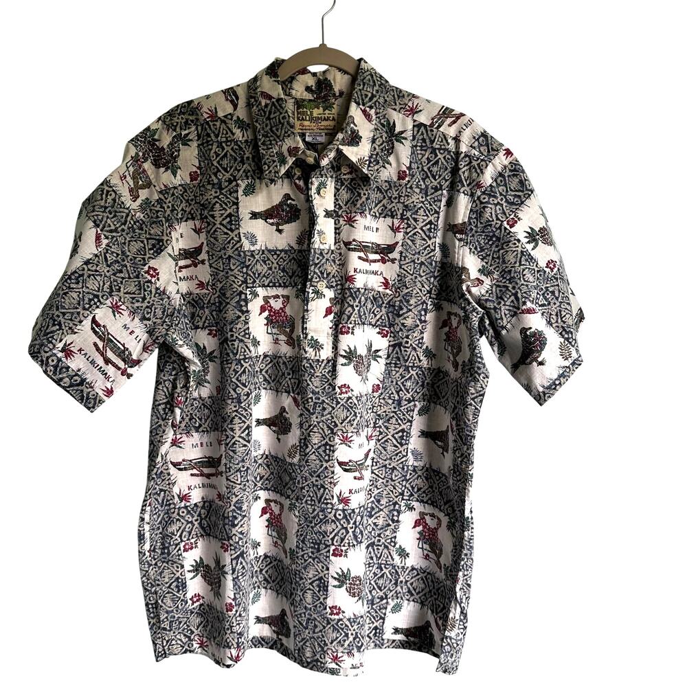 Reyn Spooner Christmas Hawaiian shirt limited edition XL